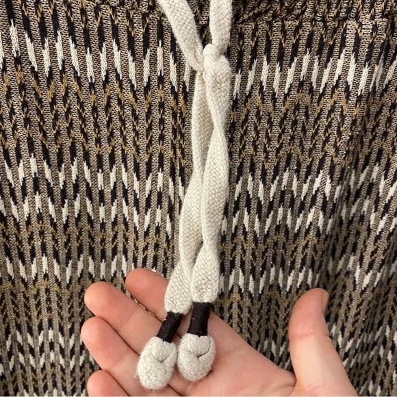 Anthro Aztec Boho Lounge Sweat Joggers pants sat sunday Medium - Picture 4 of 10